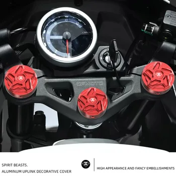 Spirit Beast motociklų viršutinė versija Dekoratyvinė sraigtinio dangtelio šakutės varžto veržlė, skirta CFMOTO XO PAPIO