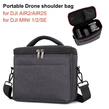Drone universalus nešiojamas krepšys per petį, tinkamas DJI AIR2/AIR2S/MINI 1/2/SE dronų priedų krepšys
