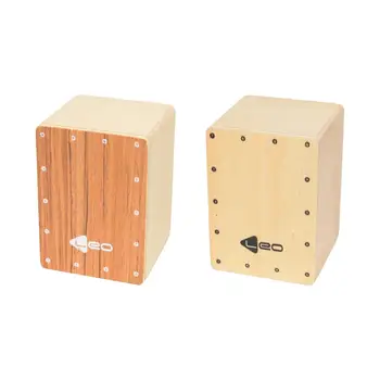 Travel Cajon Box Drum Professional Hand Drum Percussion Wood Percussion Instrument for Holiday Home Party Stage Performance