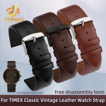 Tinka TIMEX TIMEX senoviniam laikrodžiui TW2R79900/80100/80000 serijos vyriškam laikrodžių dirželiui