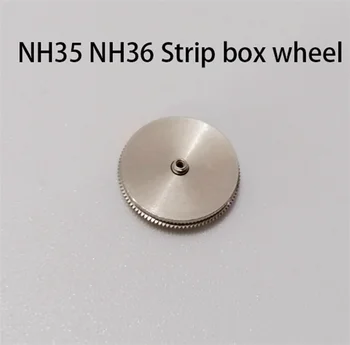 Laikrodžių judėjimo priedai tinka Seiko NH36 NH35 judėjimo atsilaisvinusios dalys spyruoklinės juostelės dėžės ratų dalys