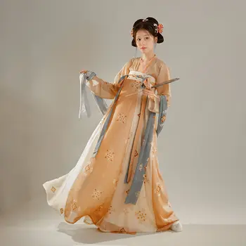 kinų tradicinis Hanfu kostiumas Moteris Senovės Han dinastijos suknelė Rytietiška princesės suknelė Lady Elegance Tang dinastijos šokių apranga