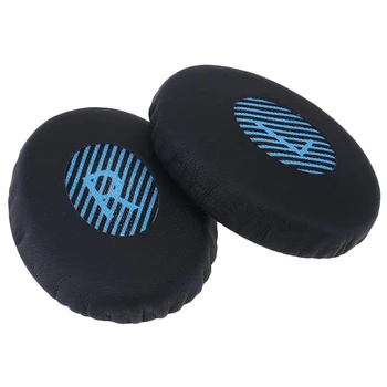 2Pcs Pakaitinės ausų pagalvėlės Ausinės pagalvėlės Ausinių dangteliai Bose Oe2 Oe2I Soundtrue ausinių mėlyna