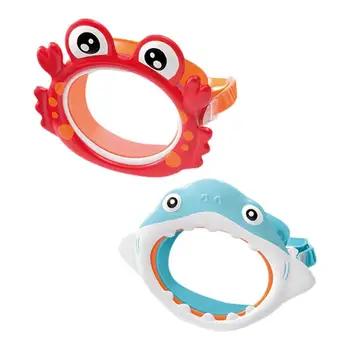 Vaikams Plaukimo akiniai PVC krabų ryklys Didelės raiškos plaukimo akiniai Reguliuojami akiniai nuo rūko Plaukimo akiniai Plaukimo reikmenys