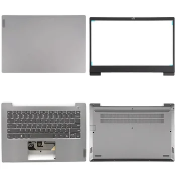 NAUJAS viršutinis dėklas ThinkBook 14 14-IIL 14-IWL 14-IML LCD galinis dangtelis Priekinis rėmelis Viršutinis palmrest apatinis bazinis dėklas Klaviatūros vyris