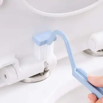 Tualeto valymo šepetėlio įrankis S forma su pakabinama anga namų virtuvės vonios kambariui NIN668