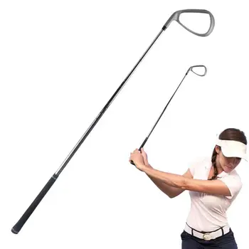 Golf Practice Putter Practice Stick Golf Putter Corrector Anti-Slip Flexible Golf Indicator Stick Sūpynės įgūdžiams tobulinti