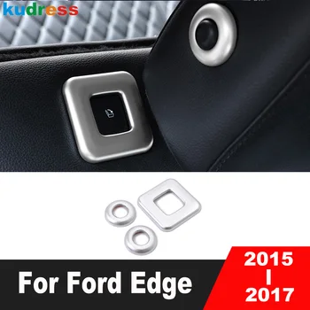 skirta Ford Edge 2015 2016 2017 Matinė automobilinė kėdutė Reguliuokite jungiklio mygtuką Skydelis Dangtelio apdaila Galvos atramos mygtuko rėmas Interjero aksesuarai