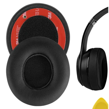 Geekria ausinės Beats Solo 2 Belaidis Solo2.0 Belaidis (B0534) Pakaitinės ausinės Baltytinės odos ausų pagalvėlės Dangtelio pagalvėlė