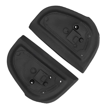 veidrodinės guminės tarpinės, 1 pora kairės ir dešinės juodos išorinės veidrodinės guminės tarpinės, skirtos Benz W140 W210 W202
