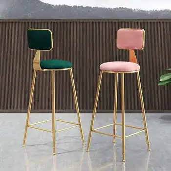 Stilius Dizaineris Baras Kėdės Stilistas Retro Lauko aikštė Svetainė Pramoninės baro kėdės Plaukai Sgabello Baras Restorano baldai