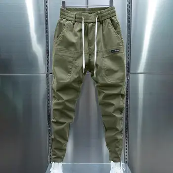 Casual Cargo Pants For Men Korean Fashion Kelnės Baggy Sweatpants Gym Jogger hiphopas Streetwear y2k vyriškos kelnės Autumn Kelnės