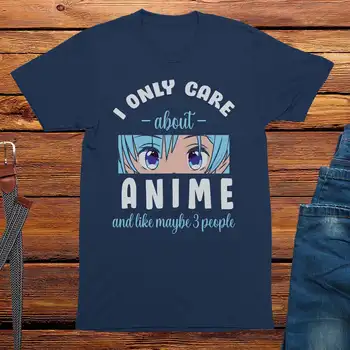 Man patinka anime 3 Kiti žmonės Suaugusiųjų marškinėliai komiksai mėgsta merginas vyrai
