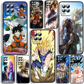 Anime Goku D-Dragon Balls telefono dėklas OPPO Realme 5 6i 6s 7 7i 8 8i Pro 5G Realme Narzo 50A Narzo 50i Black Cover Funda Soft