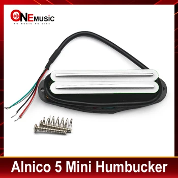 Alnico 5 Twin Blade Humbucker Mini dvigubos ritės pikapas 9K, skirtas ST vieno dydžio pikapui Elektrinės gitaros keitimas