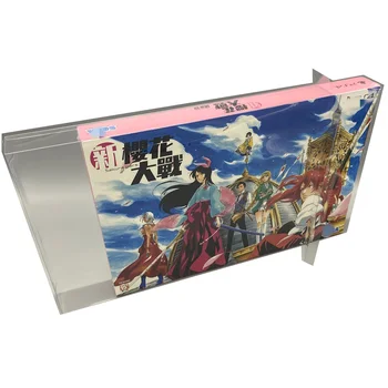 Kolekcijos ekrano dėžutė Sakura karams / Sony PlayStation 4 / PS4 žaidimų saugykla Skaidrios dėžutės TEP apvalkalo skaidrus surinkimo dėklas