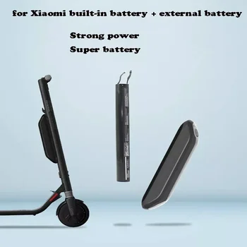 skirta xiaomi Ninebot Segway ES1 ES2 ES4 E22 išorinio išsiplėtimo baterija įmontuota ličio baterija Riedlentės galia