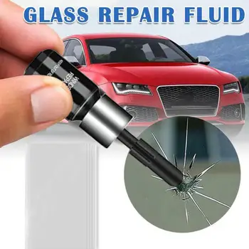 Automobilių priekinio stiklo remonto rinkinio įrankiai Automobilių stiklų taisymo skysčio derva automobilio langų įbrėžimams Renovuoti tvirtinimą