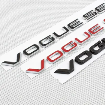 VOGUESE ženklelis Automobilių lipdukai Land Rover Range Rover Executive Extended Galinės bagažinės refit logotipas dekoruoti originaliais priedais