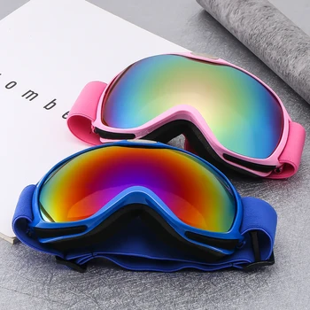 Vaikų slidinėjimo akiniai Nuo rūko apsauga nuo UV spindulių Dvisluoksnis fotochrominis lęšis Vaikai Sniego akiniai Žiemos sportas Snieglenčių akiniai