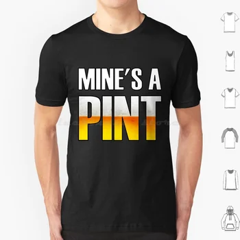 Mano'S A Pint marškinėliai Medvilnė Vyrai Moterys Pasidaryk pats Spausdinti Alanas Partridge'as Alanas Partridge'as Aha Im Mines Pint Britų komedijos serialas Juokingas