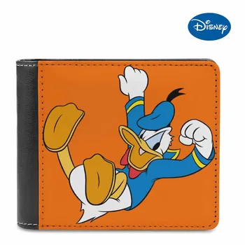 3D Printed Disney Donald Duck Print Multi-Function Card Bag Animuota piniginė Mickey Minnie nešiojamas kišeninis krepšys
