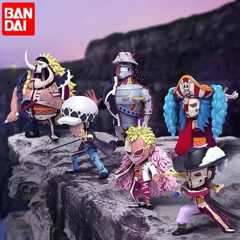 Genuine One Piece Blind Box Mightyjaxx Ketvirtoji piktadarių serija Anime Figūrinis žaidimas Tide Figūrinis dekoravimas Ornamento dovana vaikams