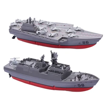 Bkk nuotolinio valdymo pultas Laivyno laivų imitavimas Karo laivas Lėktuvnešio modelis Elektrinis žaislas Vaikams Dovana