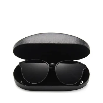 Naujas akinių dėklas Sprogimo modelis Mada Juodas kablys Akiniai nuo saulės Dėklas Kompresiniai akiniai nuo saulės dėžutė