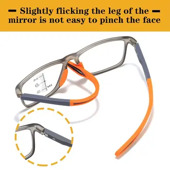 mėlynųjų spindulių blokavimas Anti-mėlynos šviesos skaitymo akiniai Progresyvi artima akių apsauga Optinis akinių akinys TR90 ultralight
