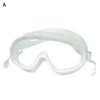 Suaugusiųjų maudymosi akiniai Praktiška anti-rūko PC medžiaga Suaugusiųjų plaukimo akiniai Akiniai vandens sportas