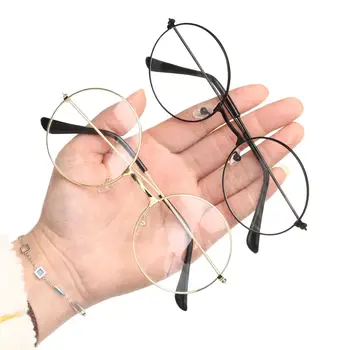 Mimi akiniai Mimi anties 30cm pliušinės lėlės priedai Apvalaus rėmo akiniai Pliušinė antis Žaislas Vaikai Mergaitės